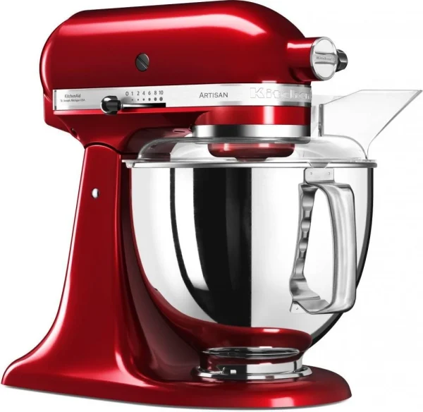 KitchenAid Küchenmaschine ARTISAN 175PS In Liebesapfelrot Mit Spiralschneider 4