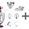 KitchenAid Küchenmaschine ARTISAN 175PS In Liebesapfelrot Mit Spiralschneider 22