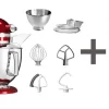 KitchenAid Küchenmaschine ARTISAN 175PS In Liebesapfelrot Mit Nudelvorsatz 13