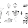 KitchenAid Küchenmaschine ARTISAN 175PS Gusseisen Schwarz Fitness-Set 37
