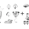 KitchenAid Küchenmaschine ARTISAN 175PS Medallion Silber Fitness-Set 35